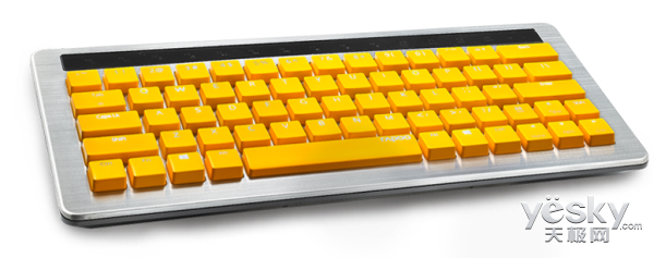 属风 雷柏KX双模式背光机械键盘九游会j9入口登录新版五彩闪耀金(图6)